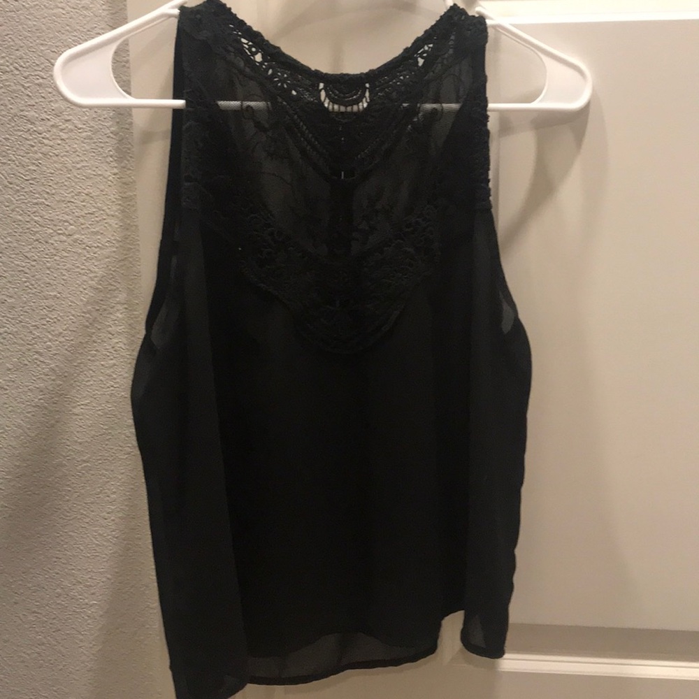 Lace tank top